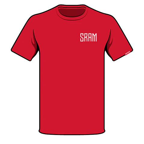 Polera SRAM S2206 Rojo