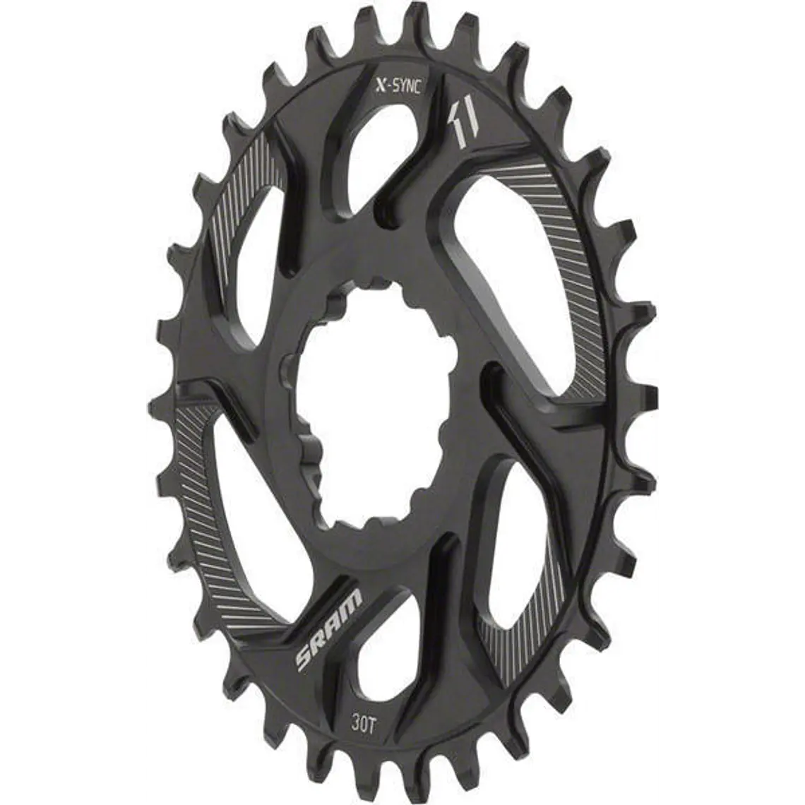 Corona SRAM X-Sync A1 11V DM3 3mm Offset Aluminio Negro 1
