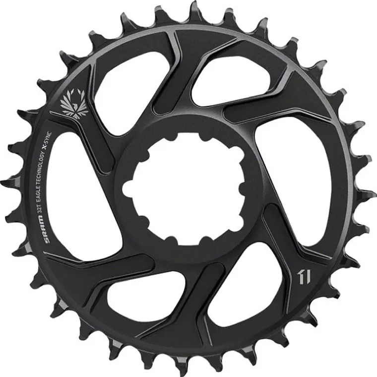 Corona SRAM Eagle X-Sync 2 B1 DM3 6mm Aluminio Negro 1