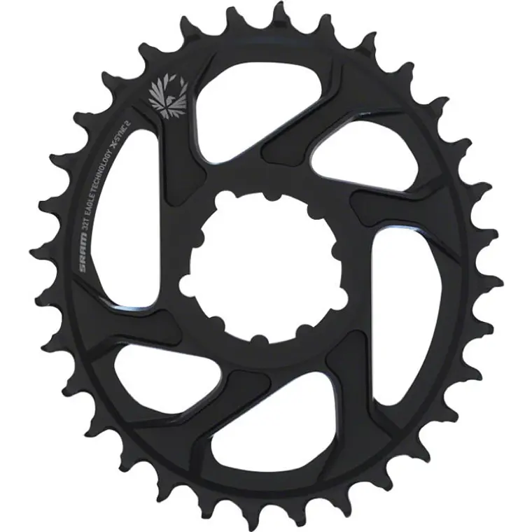 Corona SRAM Eagle X-Sync 2 B1 Oval DM3 3mm Offset Aluminio Negro 1
