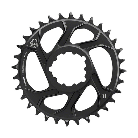 Corona SRAM Eagle X-Sync 2 B1 DM3 3mm Offset Aluminio Negro