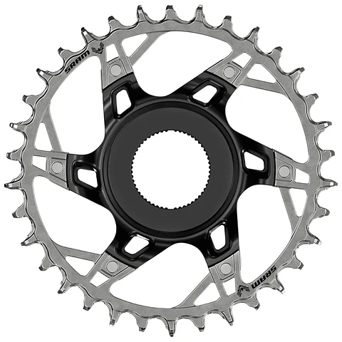 Corona SRAM XX D1 T-Type DM Shimano Steps Aluminio Negro
