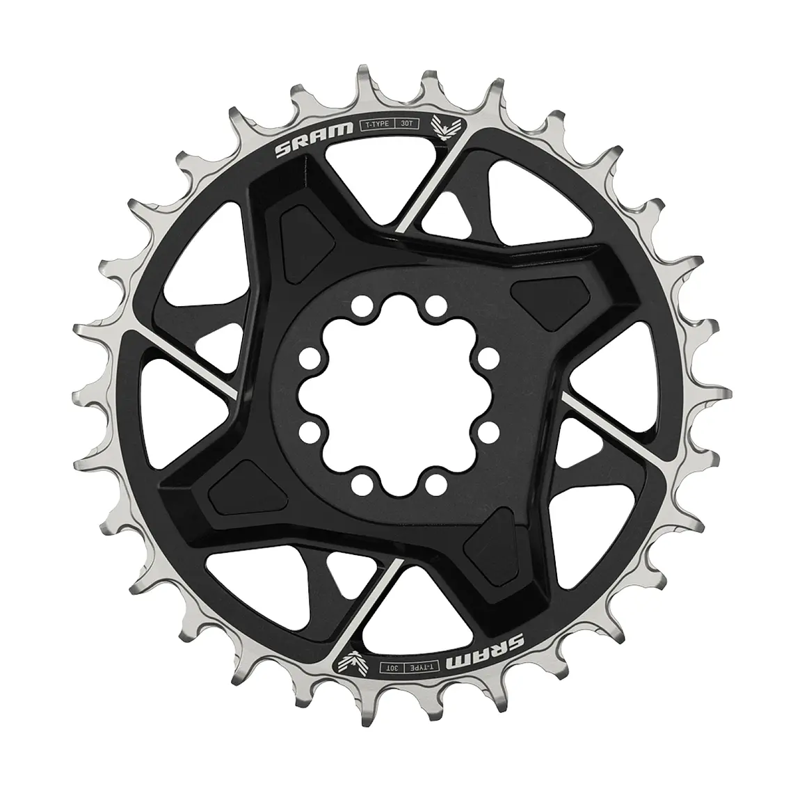 Corona SRAM Eagle X0 D1 T-Type DM8 3mm Aluminio Negro 1