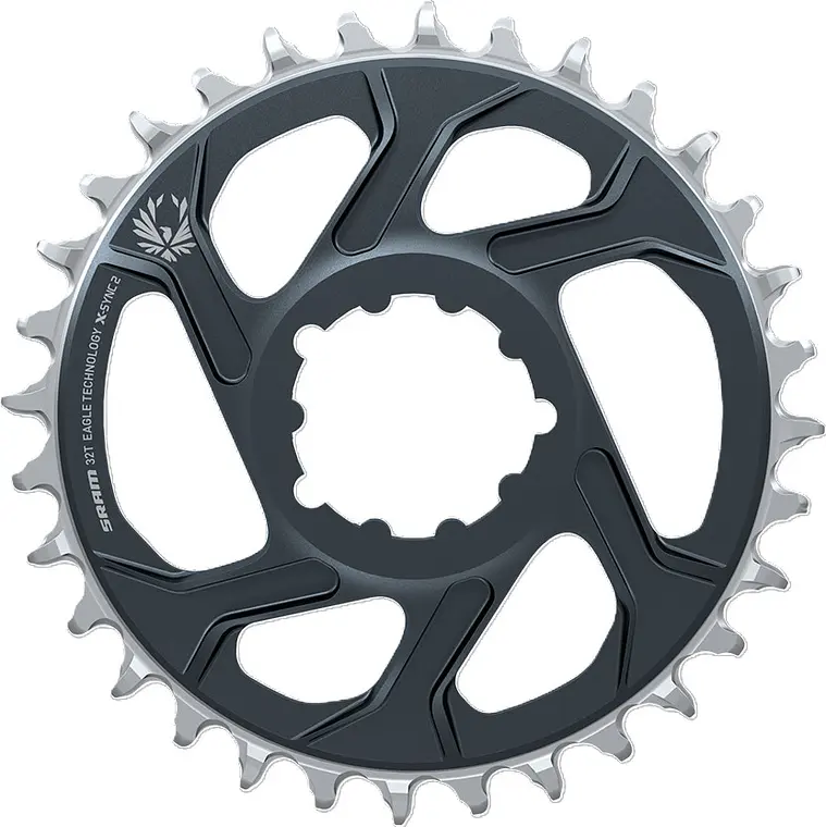 Corona SRAM Eagle X-Sync 2 C3 DM3 6mm Offset Aluminio Lunar 1