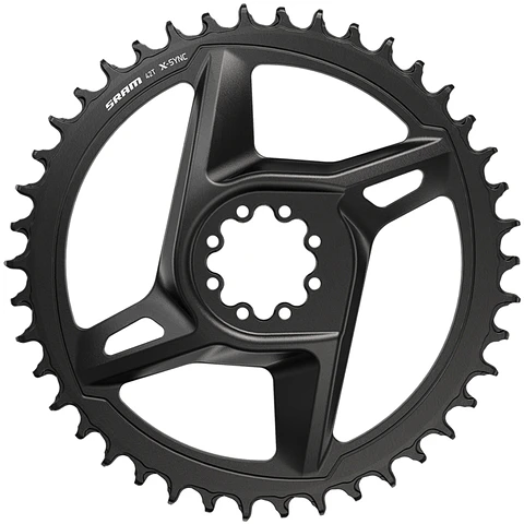 Corona SRAM Rival X-Sync D1 DM8 6.5mm Offset Aluminio Negro