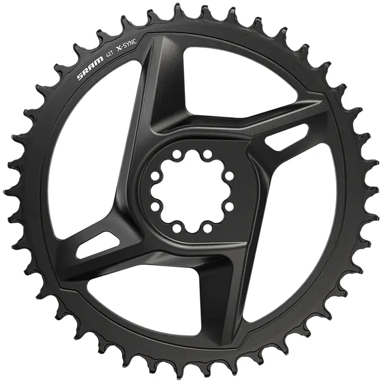 Corona SRAM Rival X-Sync D1 DM8 6.5mm Offset Aluminio Negro 1