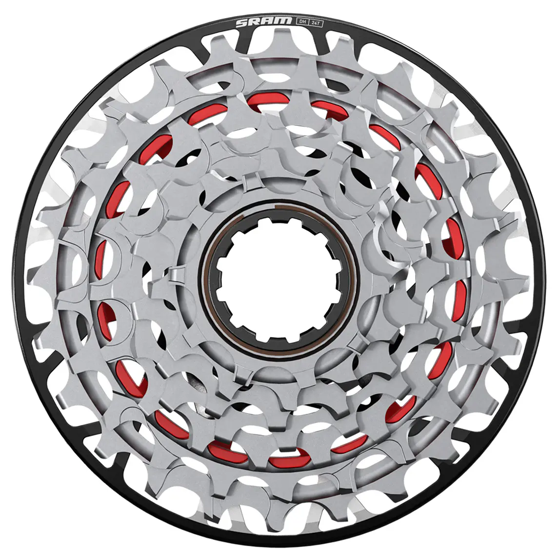 Piñón SRAM XD T-Type Downhill XS797 7V 10-24T 1