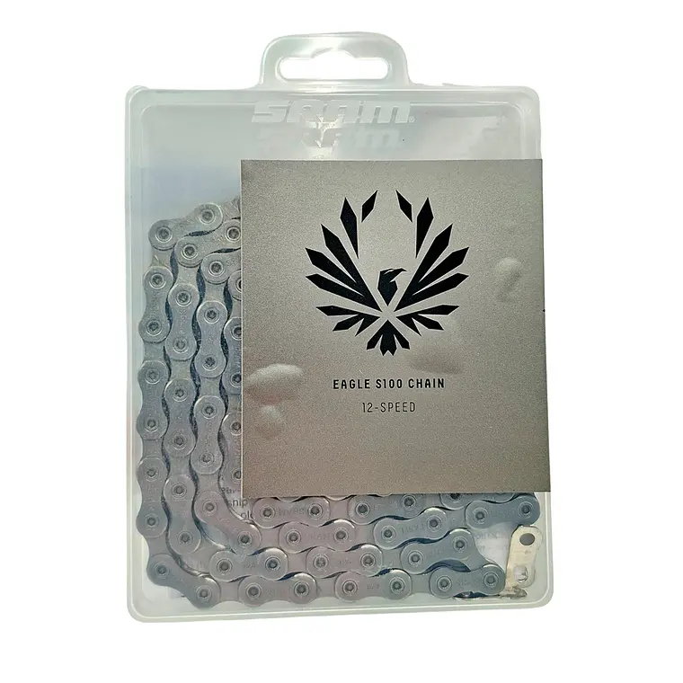 Cadena SRAM Eagle S100 A1 Solid Pin 126L Plateado 1