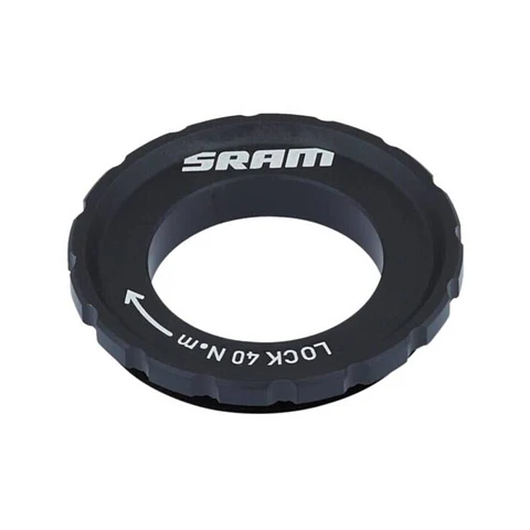 Tapa SRAM Maza Freno Centerlock Negro