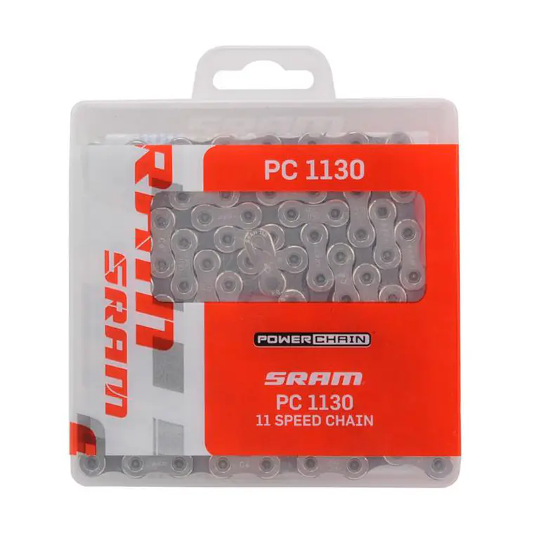 Cadena SRAM PC1130 Solid Pin 11V 114 Links Plateado 1
