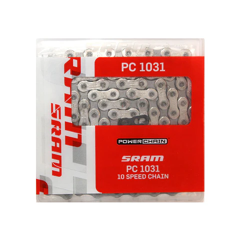 Cadena SRAM PC1031 10V 114 Links Plateado
