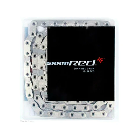Cadena SRAM RED AXS Flattop D1 12V 114 Links Plateado