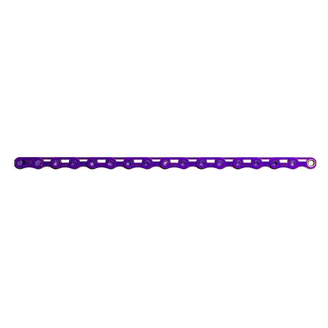 Cadena SRAM Force AXS Flattop E1 12/13V 126 Links Púrpura