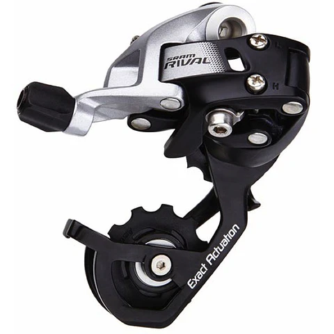 Cambio SRAM Trasero Rival 22 B1 28T 11V Negro Corto