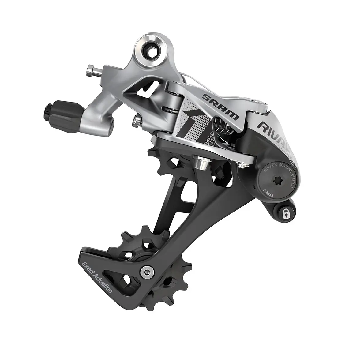 Cambio SRAM Trasero Rival 1 A2 Type 3 42T 11V Negro Largo 1
