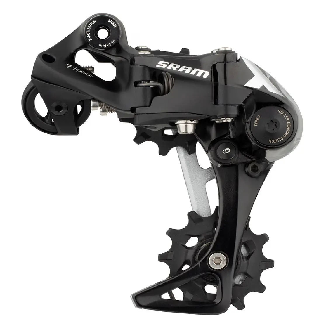 Cambio SRAM Trasero X01 DH A3 Exact Actuation 28T 7V Negro Medio 1
