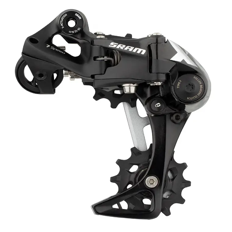 Cambio SRAM Trasero X01 DH A3 Exact Actuation 28T 7V Negro Medio 1