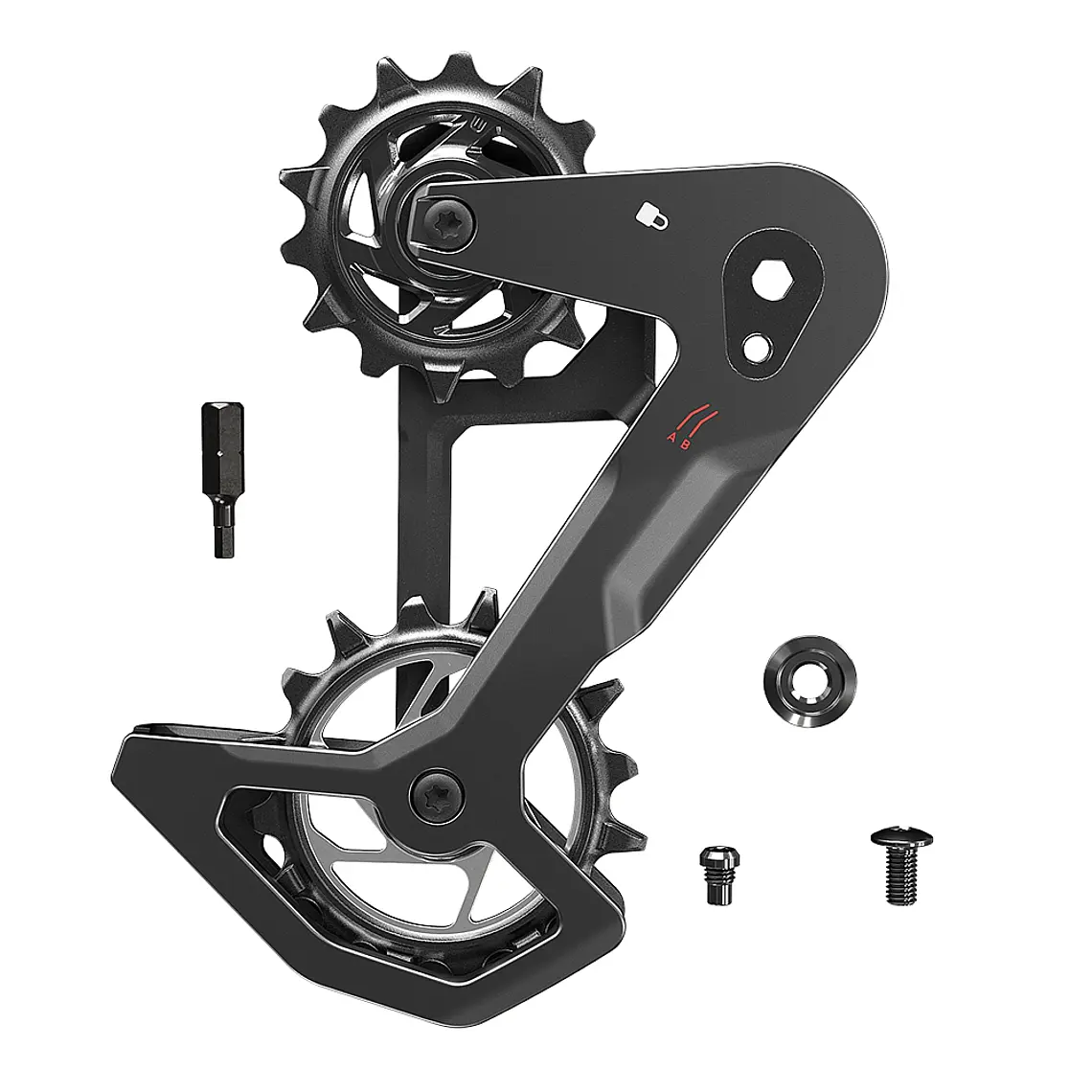 Jaula SRAM Cambio Eagle AXS T-Type Carbono 1