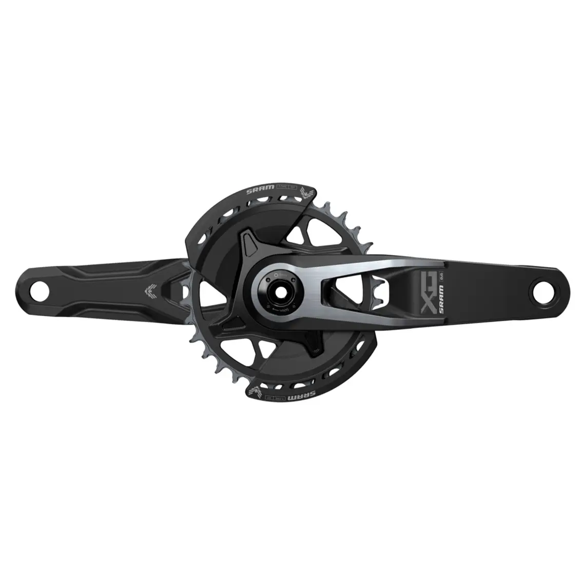 Volante SRAM Eagle X0 V2 D1 T-Type DUB Wide 55mm DM3 32T Q174 170mm Negro 1