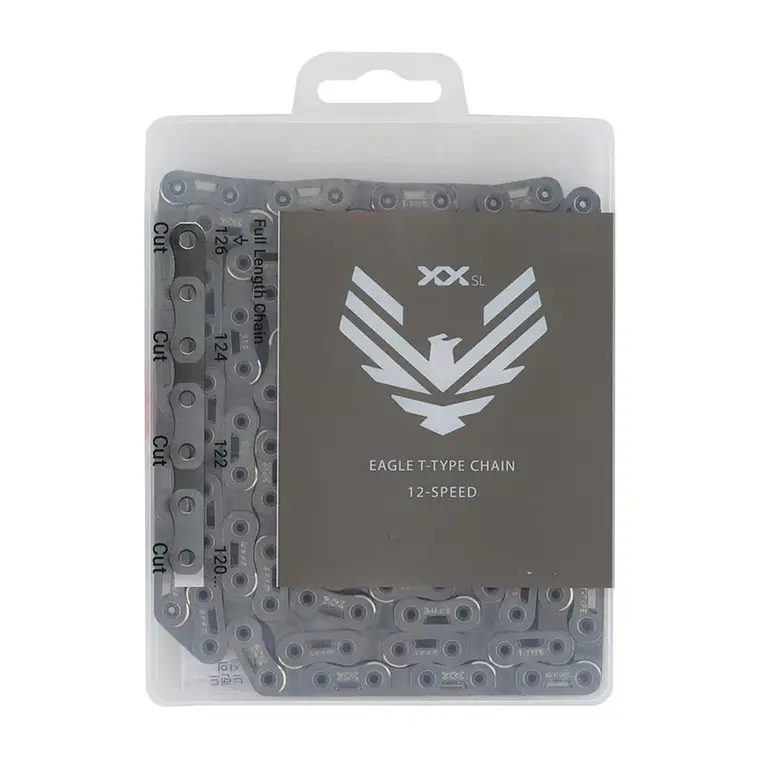 Cadena SRAM Eagle XX SL A1 T-Type Flattop 126 Links Plata 1