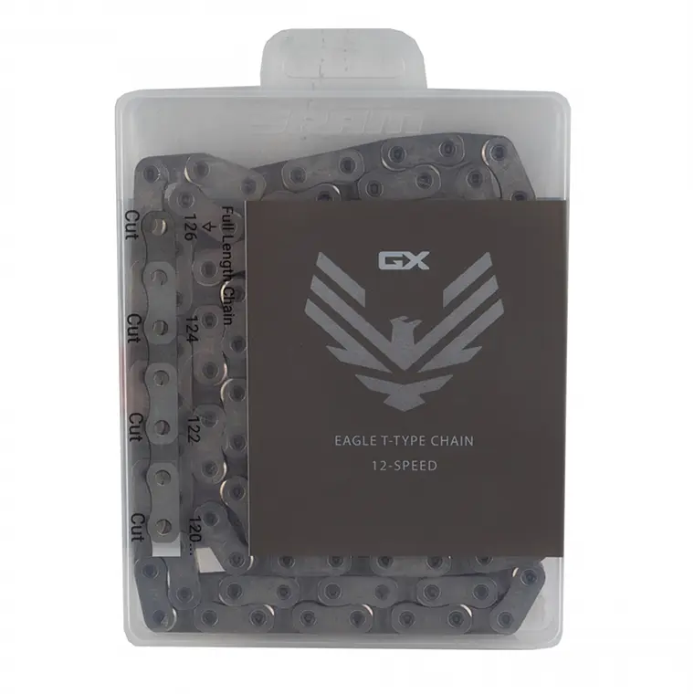 Cadena SRAM Eagle GX T-Type Flattop 126 Links Plateado 1