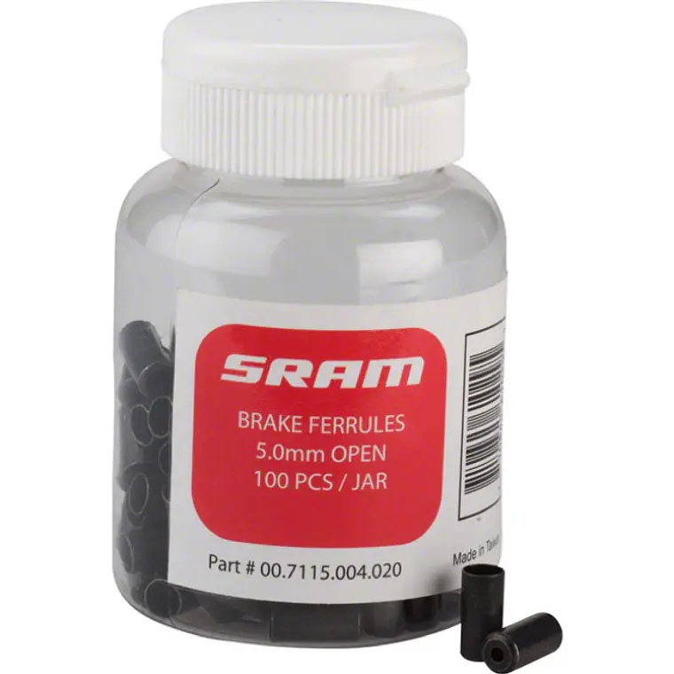 Topes SRAM Funda Freno 5mm Negro 100U 1