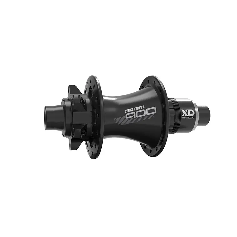 Maza SRAM 900 A1 12x142mm 28H XDR 27.8mm 12V Disco 6P Aluminio Negro 1