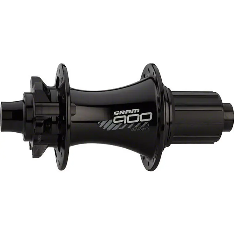 Maza SRAM 900 A1 12x142mm 32H HG 11V Disco 6P Aluminio Negro 1