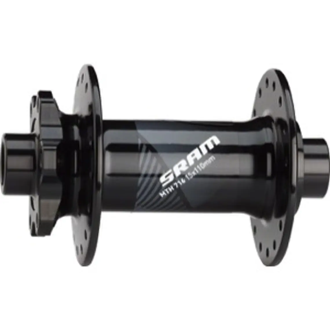 Maza SRAM 716 A1 15x110mm 32H Disco 6P Aluminio Negro 1