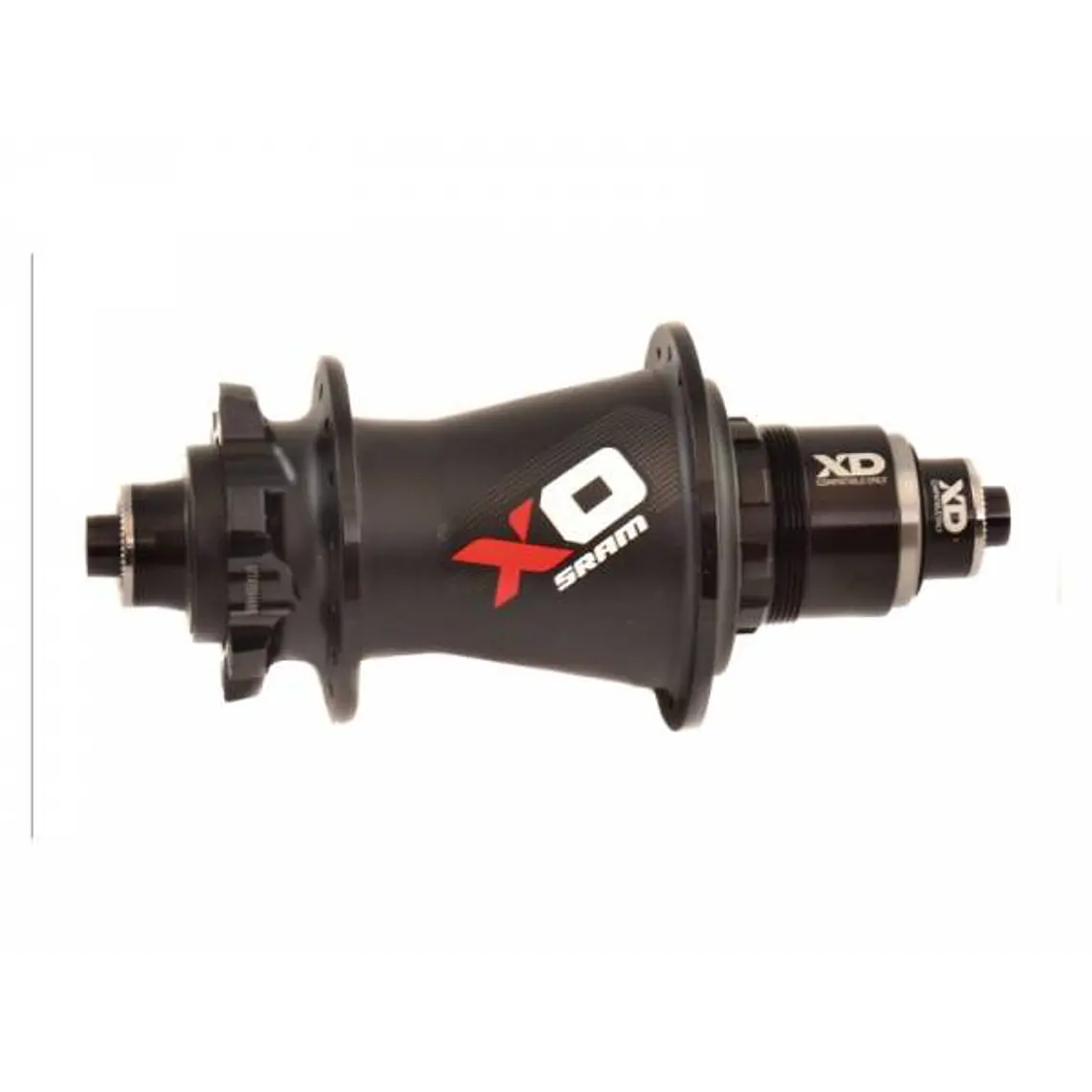 Maza SRAM X0 9/12x135/142 28H QR XD Disco 6P Aluminio Negro 1