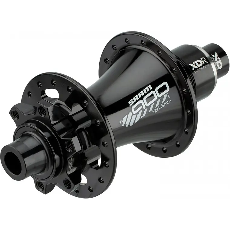Maza SRAM 900 A1 12x148mm 32H XDR Disco 6P Aluminio Negro 1