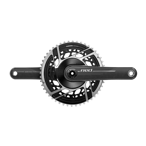 Volante SRAM RED E1 DUB 45mm DM8 50-37T 170mm Negro