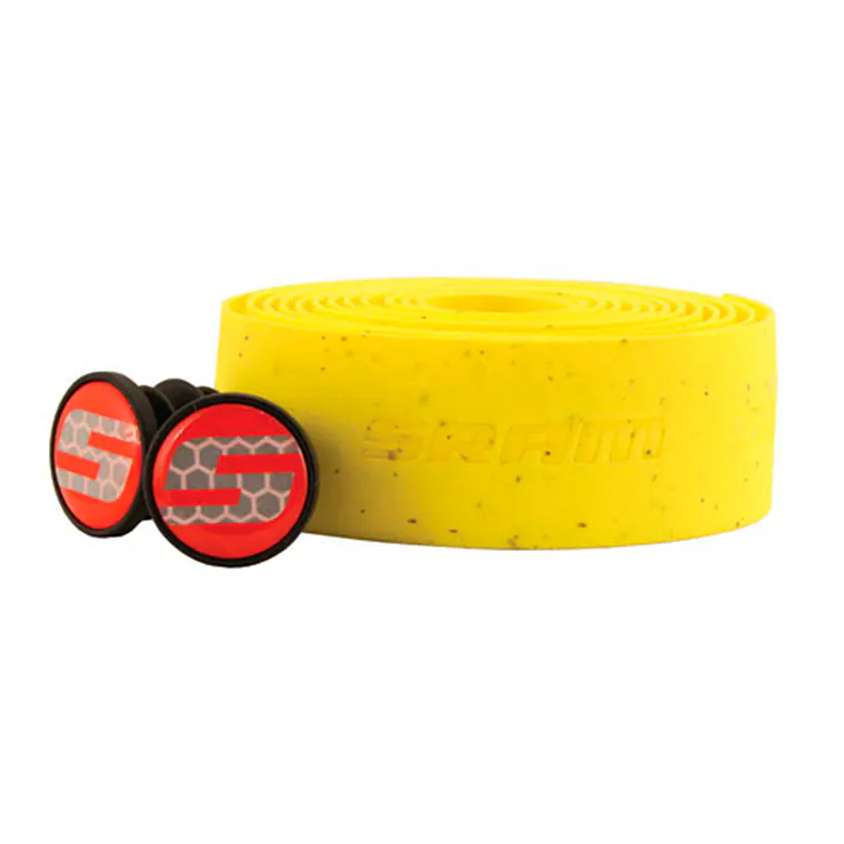 Cinta SRAM Manubrio Supercork Vinilo Amarillo 1