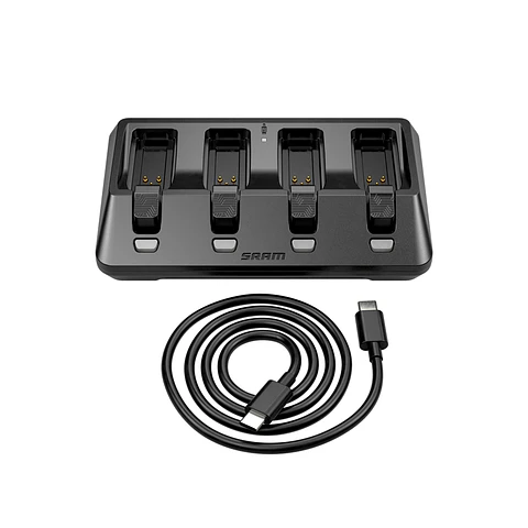 Cargador SRAM 4 Baterías AXS eTap USB C