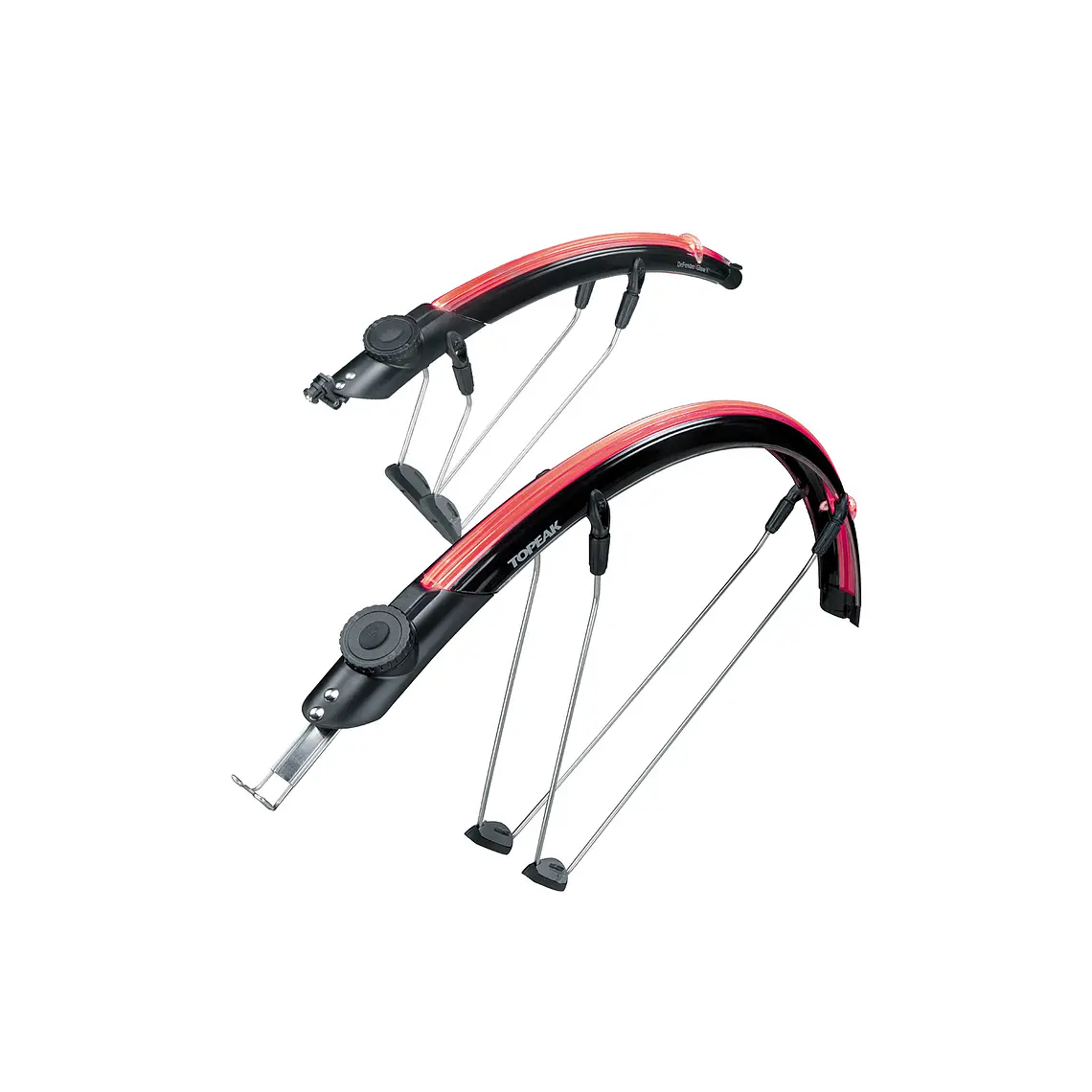 Tapabarros Topeak Trasero Delantero 700C iGlow Luz 1
