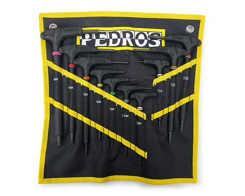 Kit Pedros Pro Llaves Allen y Torx