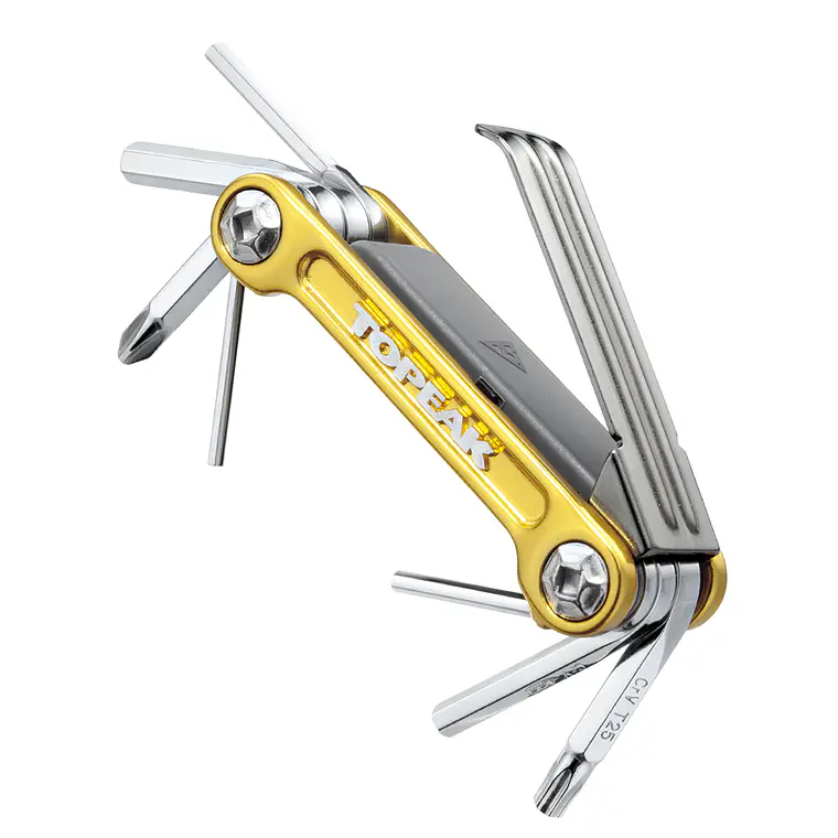 Herramienta Topeak Múltiple Mini 9 PRO Dorado 1