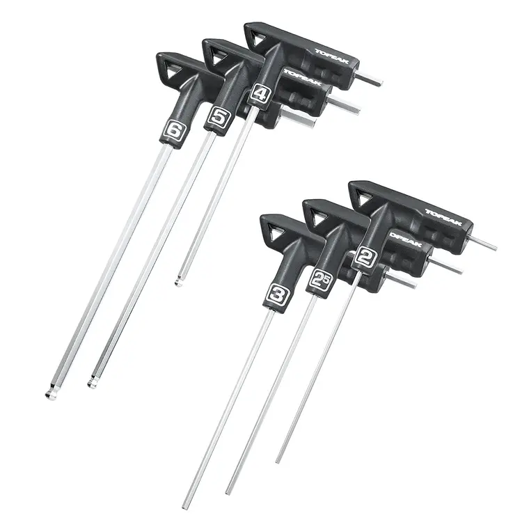 Kit Topeak Llaves Allen Duo Hex 2-6mm 1