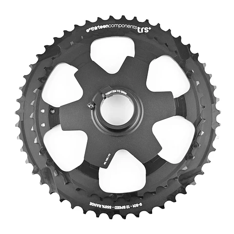 Repuesto E13 Piñón Alu TRS Plus 12v 42-50T Black