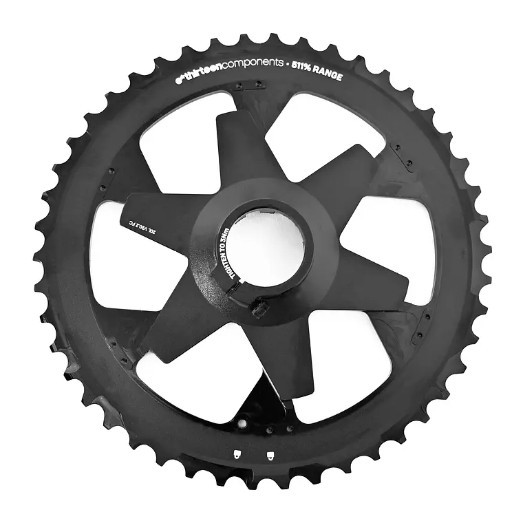 Repuesto E13 Piñon TRS Plus 11V Alu 46T Black 1