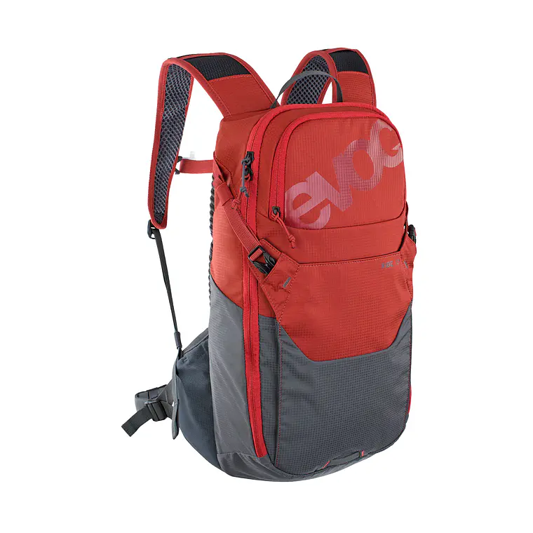 Mochila EVOC Ride 12L Chile Red Gris 1