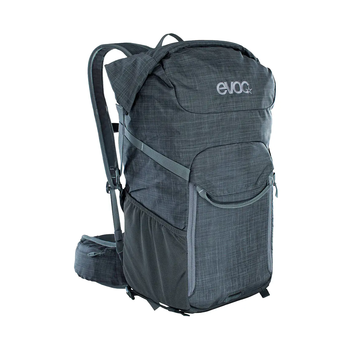Mochila EVOC Photop 22L Heather Carbon Gris 1