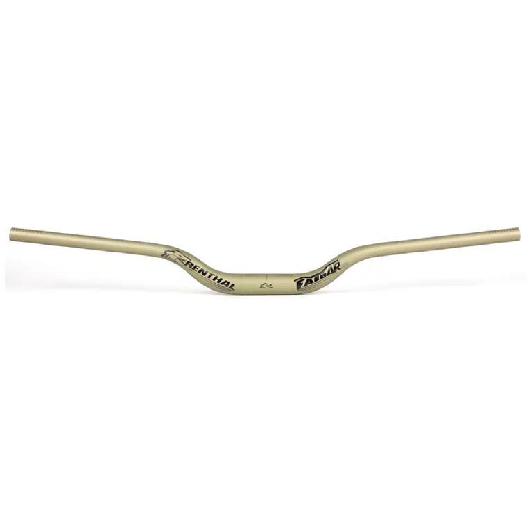 Manubrio Renthal Fatbar 35 V3 820x35mm Rise 50mm Dorado 1