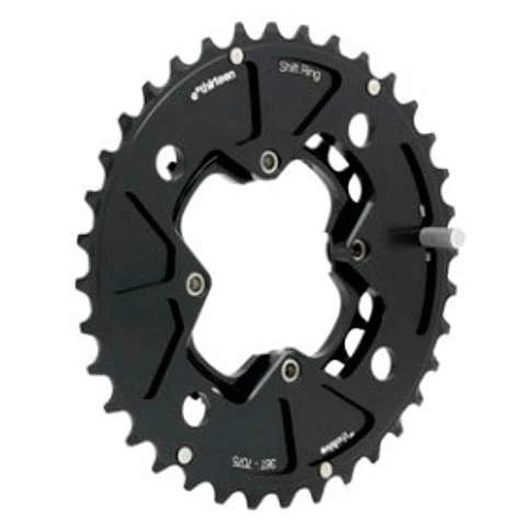 Coronas E13 24-38T Enduro DM E13 Aluminio Negro 24-38T