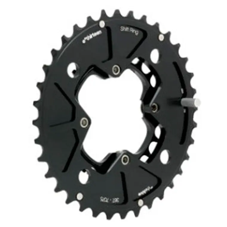 Coronas E13 24-38T Enduro DM E13 Aluminio Negro 24-38T 1