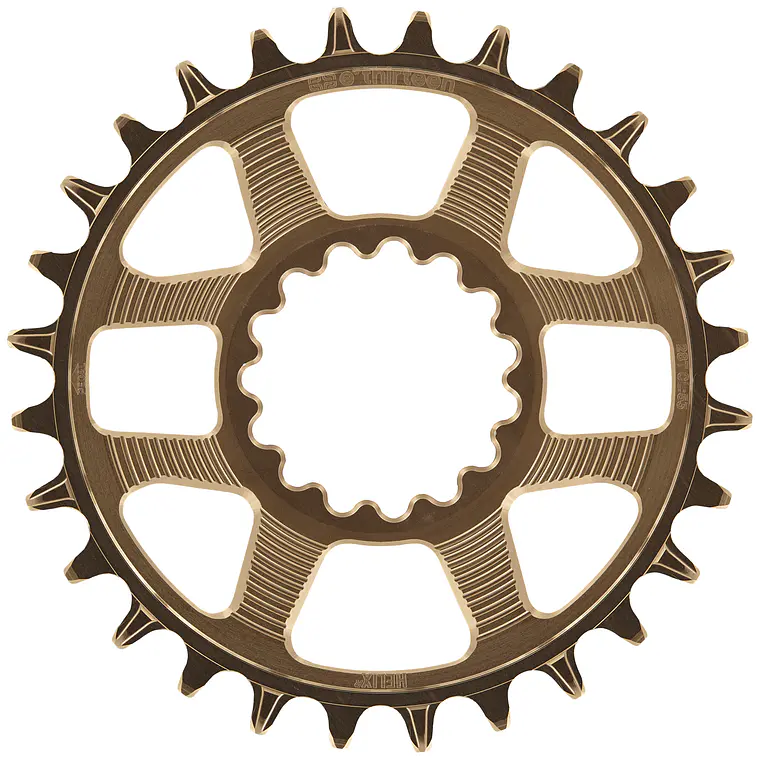 Corona E13 Helix R M4 Narrow Wide Flip Flop DM E13 3.5mm Offset Aluminio Bronce 28T 1