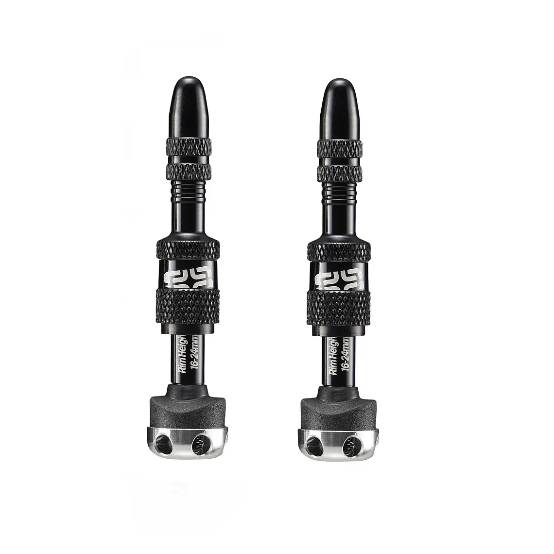 Válvulas E13 Presta Quickfill Bosch 16-24mm Negro 2U 1