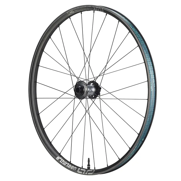 Rueda E13 Grappler Sidekick Flux DH 29 30mm 28H 20x110mm Disco 6P Carbono 1