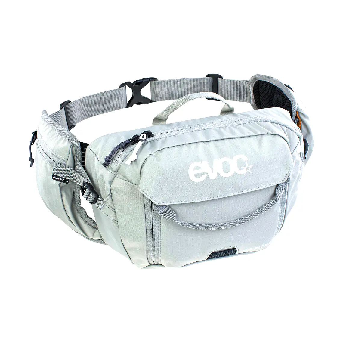 Banano EVOC Hip Pack 3L + Bolsa 1.5L Stone 1
