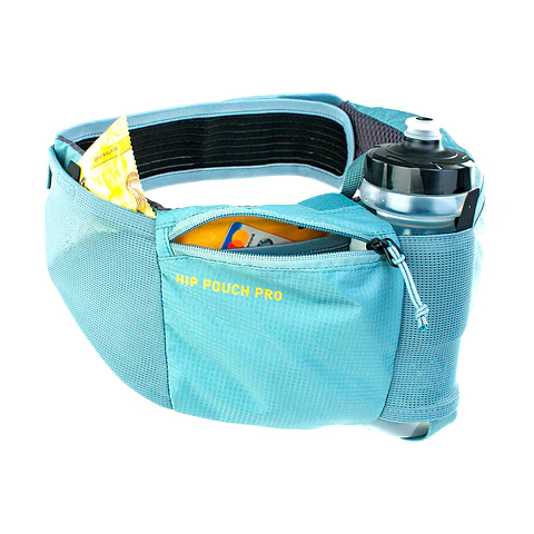 Banano EVOC Porta Botella Hip Pouch Pro 1L + Botella 550ml Steel